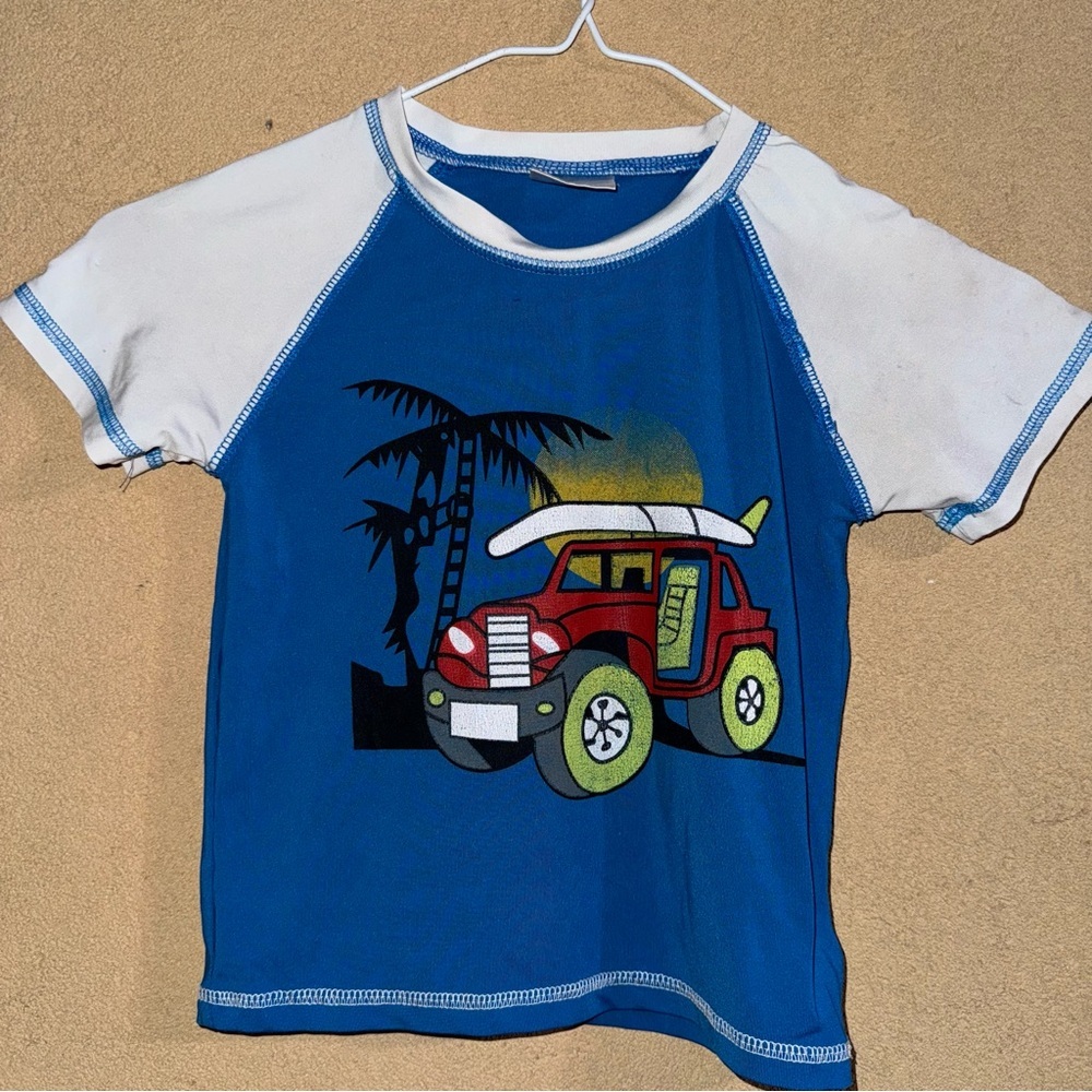 18m kids surf rash guard swim shirt